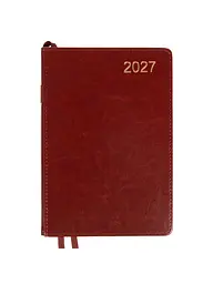 Щоденник 2027 А5 LEO Planner City датований коричневий (252753) - мініатюра 2
