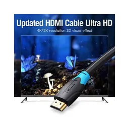 Кабель мультимедійний HDMI M to HDMI M 30.0m 1080p60Hz black Vention (AACBT) - мініатюра 3