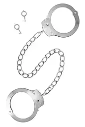 Поножі Fetish Tentation Adjustable metal ankle cuffs Fetish Tentation SX1089 99834 - мініатюра 1