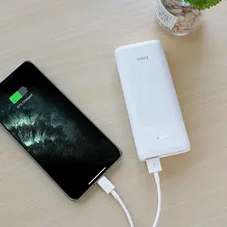 Додаткова батарея Hoco J61 Companion PD+QC3.0 (10000mAh) White - мініатюра 3