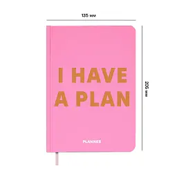 Мініпланер «I HAVE A PLAN mini» рожевий - мініатюра 2