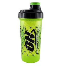 Шейкер Optimum Nutrition Shaker 700 мл, Light Green/Black з закруткою та сіткою