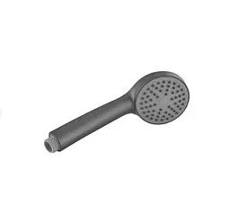 Змішувач для ванни Plamix CEZAR-009 EURO SET Graphite, зі шлангом, лійкою та кронштейном (PM0694) - мініатюра 5