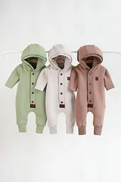 Комбінезон для новонароджених "Milan" зріст 74 см MagBaby Коричневий - мініатюра 5