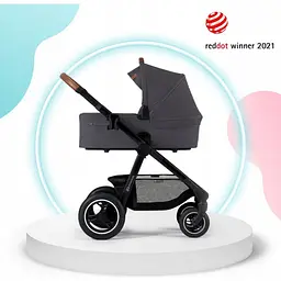 Універсальна коляска 2 в 1 Kinderkraft Everyday 2 Dark Gray Black Frame темно-сіра (00-00305225) - мініатюра 2