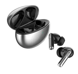 Беспроводные Bluetooth 5.3 наушники с микрофоном HATOR HTA430B TWS Hyреrpunk Truepods SyncHUB Black-Gray - мініатюра 1