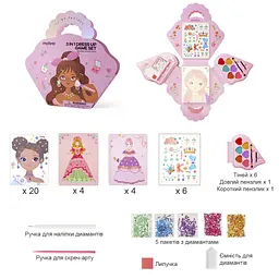 ​Набір для творчості Mideer Princess fashion show 3 в 1 (CT2283) - мініатюра 2