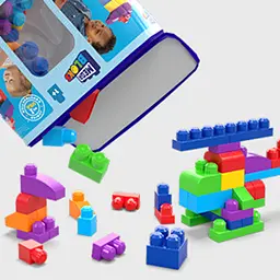 Конструктор Mega Bloks First Builders Класичний, 80 деталей (DCH63) - мініатюра 4