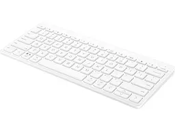 Клавіатура HP 350 Compact Multi-Device BT White (692T0AA) - мініатюра 5