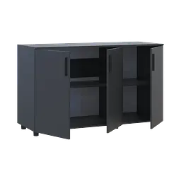 Комод Doros Торн Антрацит 3 ДСП 135х51.6х80 (41510173) - мініатюра 5