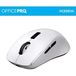 Мишка OfficePro (M398W) Wireless/Bluetooth White (M398W) - мініатюра 4