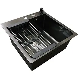 Кухонна мийка Romzha Arta U-450S BL - мініатюра 3