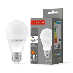 LED-лампа Titanum A60 12W E27 4100K 220V (24163-000)