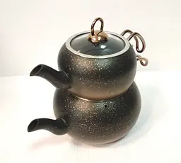 Двоярусний чайник O.M.S. Collection 8210-M Bronze (1/2 л) - мініатюра 2