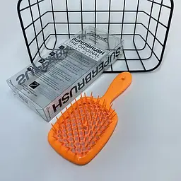 Щітка для волосся помаранчева Superbrush Janeke - мініатюра 2