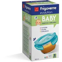 Набір ємностей Bormioli Rocco Frigoverre Evolution Baby 185 мл 3 шт. (389121GSG021990) - мініатюра 2