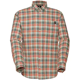 Сорочка Mammut Trovat Summer Longsleeve Shirt Men L silver sage-red