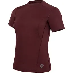 Футболка Frontier MYRRA XXL Women`s merino/cool max Burgundy - мініатюра 2