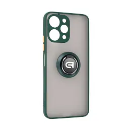 Чохол ArmorStandart Frosted Matte Ring для Xiaomi Redmi 12 4G Dark Green