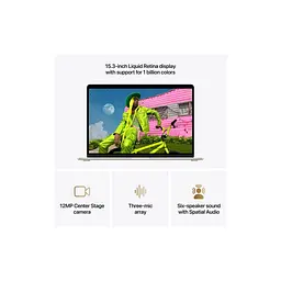 Ноутбук Apple MacBook Air 15 M5 A3448 Starlight (MDVF4UA/A) - мініатюра 5