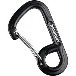 Брелок-карабін Munkees Forged 6 Black (1012-3273-BK)