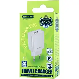 Зарядний пристрій Remax RP-U95 Kiddy Series 1USB 10W White - мініатюра 2