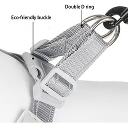 Шлея для собак Derby Duomm Pet harness FH106, XL Синій - мініатюра 7