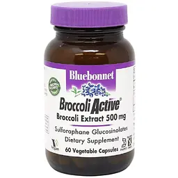 Екстракт брокколі Bluebonnet Nutrition Broccoli Active 500 мг 60 вегетаріанських капсул