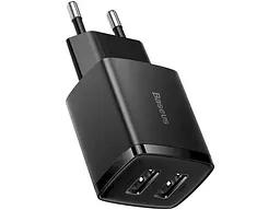Мережевий зарядний пристрій BASEUS Compact Quick Charger 2U 10.5 W (CCXJ010201)