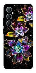 Чохол Demsky Flowers on black для Realme C65 4G
