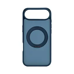Противоударный чехол-панель для Apple iPhone 17 Air, Unit Stand2, синий, силикон + поликарбонат, защита всего корпуса, с подставкой, поддержка магнитных держателей и беспроводной зарядки (MagSafe), ArmorStandart (ARM86344)
