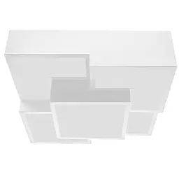 Світильник світлодіодний настінно-стельовий накладний Brille LED BKL-900C/60W NW WH