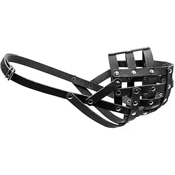 Намордник Collar м'який №4, 36 см чорний (6311) - мініатюра 2
