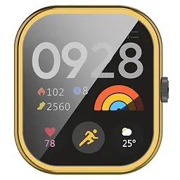 Захисний чохол Tamister для смартгодинника Redmi Watch 4 золотистий - мініатюра 5