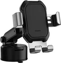 Автомобільний тримач холдер Baseus Tank Gravity Car Mount Holder SUYL-TK0S Silver