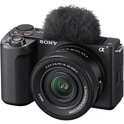 Бездзеркальний фотоапарат Sony ZV-E10 II Kit E 16-50mm f/3.5-5.6 PZ OSS II + E 55-210mm f/4.5-6.3 OSS Black (SOZVE102KB55) [164793] - мініатюра 9