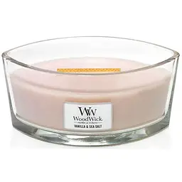 Свічка Woodwick Ellipse Vanilla Sea Salt Ваніль та морська сіль 453 г (76191E) - мініатюра 2