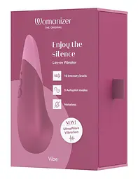 Мінівібратор Womanizer Vibe Dusky Pink, 3 авторежими + 10 рівнів інтенсивності - мініатюра 9