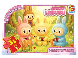 Пазл Веселі Лабубу 35 елементів G-Toys
