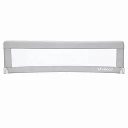 Бортик для ліжка Velano Wolli light grey захисний