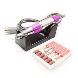 Фрезер для манікюру та педикюру 25000 оборотів Фіолетовий Nail Polisher DM-211 - мініатюра 3