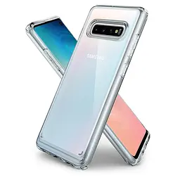 Чохол прозорий протиударний Spigen Ultra Hybrid 605CS25801 для Samsung Galaxy S10 (6.1") Clear - мініатюра 7