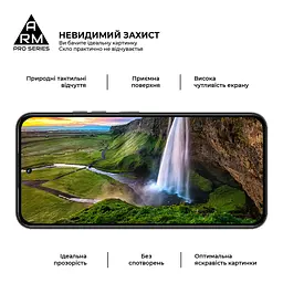 Захисне скло на TECNO Spark 30C 4G (kl5) з олеофобним покриттям, Pro, повне проклеювання, антистатичний і пиловідштовхуючий шар, 9H, самоклеючеся, 2.5D, на весь екран, антистатичний клей, ArmorStandart (ARM81169) - мініатюра 4