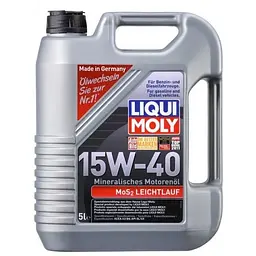 Моторна олива Liqui Moly MoS2 Leichtlauf SAE 15W-40 5л. (2571)