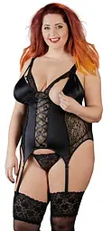 Корсет Cottelli Curves XXXL (чорний) - мініатюра 11