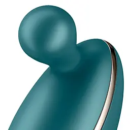 Вібратор для зовнішньої стимуляції Satisfyer Spot On 1 Green, гнучкий відросток - мініатюра 4