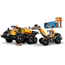 Конструктор LEGO City Самоскид і фронтальний ковшовий навантажувач (60494) - мініатюра 5
