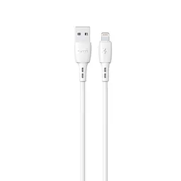 Кабель USB - Lightning Havit CB619C-L 2.1A 2 м білий (HV-CB619C-L-WH)