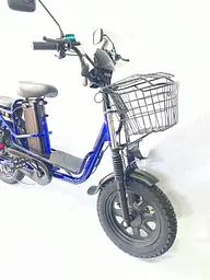 Електровелосипед двомісний Minako Monster (2000W 60V 36Ah) + Гальма гідравліка Синій - мініатюра 3
