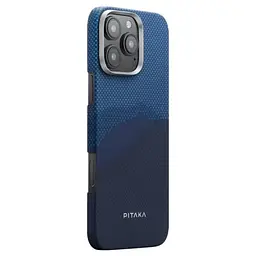 Карбоновий чохол Pitaka Tactile Woven Case (Lumintex™ Edition), що світиться в темряві, StarPeak Over the Horizon для iPhone 16 Pro (KI1603POTH) - мініатюра 3